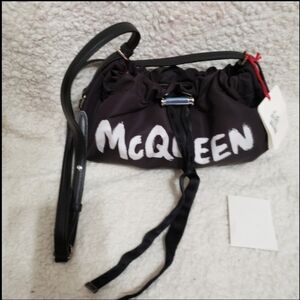 Alexander McQueen Mini Bundle Graffiti Logo Shoulder Bag